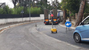 Lavori di rifacimento manto-stradale Viale Cortina d'Ampezzo